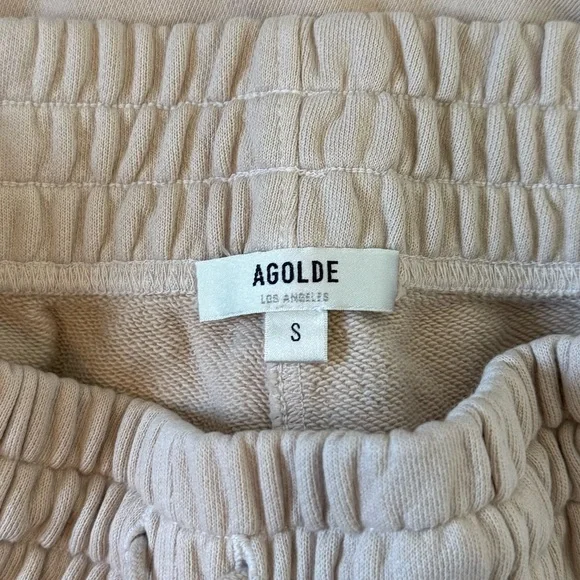 AGOLDE 90’s Wide-Leg Bowed Sweatpants, size S, like new! - Picture 5 of 7